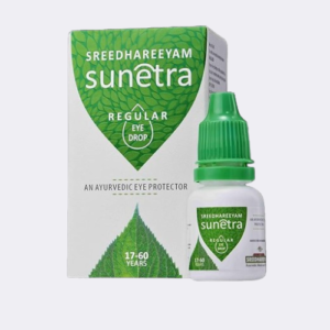 Sreedhareeyam Ayurveda Sunetra Regular Herbal Eyedrops 10 ml