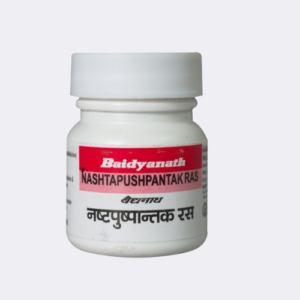 Nashtapushpantak Ras Tablets by Baidyanath (40Tabs)